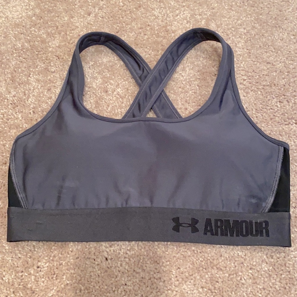 Under armour compression sports bra